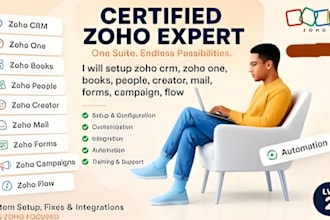 setup zoho books migration from quickbooks and bookkeeping on zoho books
