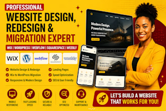 create wix website redesign wix to wordpress weebly webflow squarespace wordpres