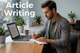 write articles on educational and informative things