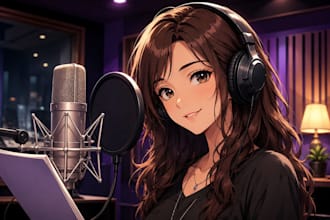 record a warm female voice over for business and promotional videos