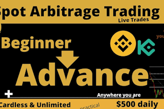 develop arbitrage trading bot, crypto trading bot, crypto bot, ai trading bot