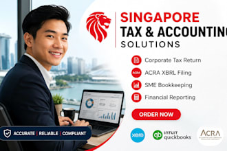 file singapore corporate tax return, acra xbrl filing and sme bookkeeping report