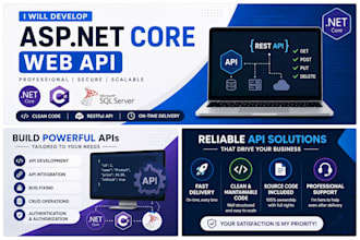 develop dotnet web api