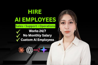 build custom ai employees for your business operations