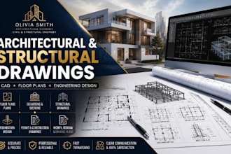 create professional architectural and structural drawings