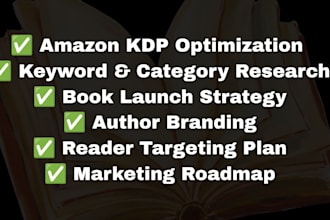promote amazon book kindle ebook print book marketing author promotion campaign