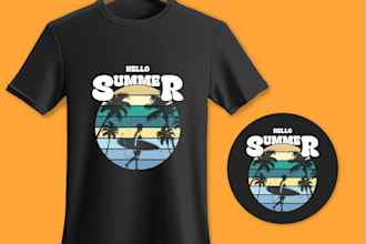 create trendy t shirt designs for print on demand