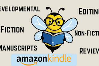 provide developmental editing and review for fiction and non fiction manuscripts