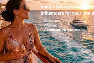 recruit cruise travel influencers for your brand