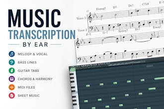 transcribe any song by ear