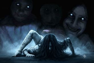 write a horror, scary and mystery story