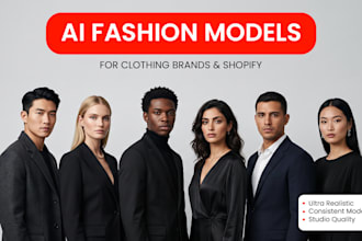 create realistic ai fashion model photography for your clothing brand