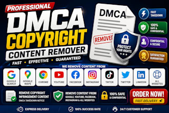 remove vopyright infringement content using dmca takedown