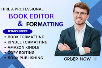 proofread memoir book editing KDP book formatting manuscript