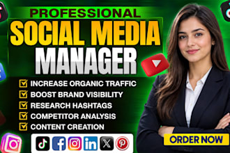 social media marketing manager social media content creator social media manager
