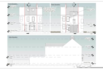 provide architecture drawings for residential projects