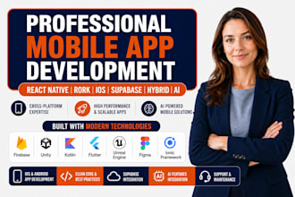 react native rork app ios mobile app development supabase hybrid ai mobile app