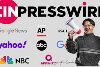 do pr writing, pr distribution, press release USA, UK, others via ein presswire