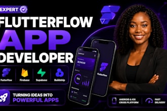 develop app flutterflow buildship rest apis supabase flutter flow app developer