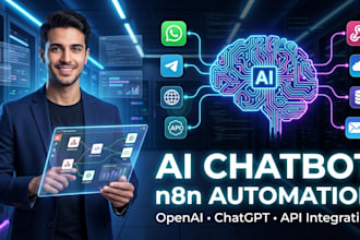 build ai chatbot with openai chatgpt and n8n