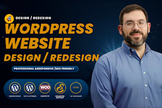 create b2b corporate lead generation website industrial wordpress website design