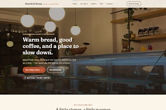 build a custom website, dashboard or landing page for your bussiness
