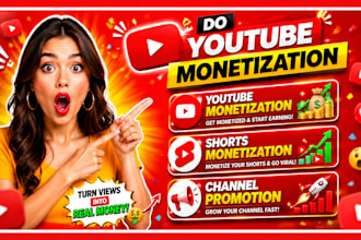 do youtube monetization, shorts monetization, channel promotion