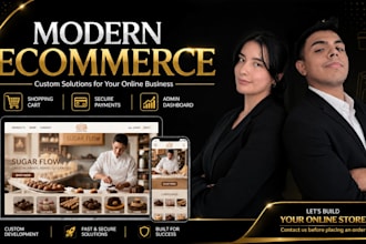 build a modern ecommerce website with react node js