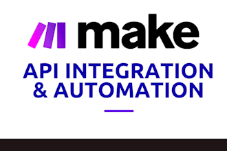 build advanced make com scenarios and API integrations