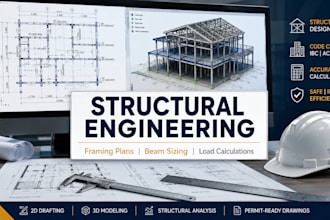 do structural engineering and architectural framing plans