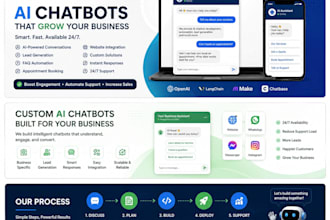 build an ai chatbot for your website, whatsapp, or facebook messenger