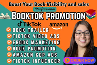 do viral booktok promotion amazon kdp ads tiktok influencer book booktok video
