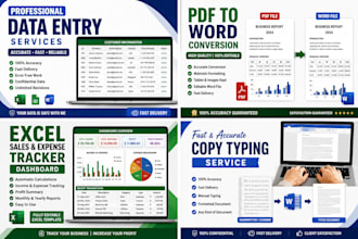be your professional data entry assistant