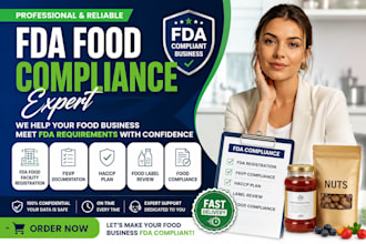 do fda food facility registration fsvp haccp food compliance and label review