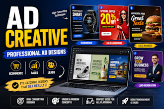 create high converting social media ad creatives