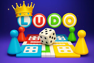 design and build card game, monopoly game board game, ludo game, chess game