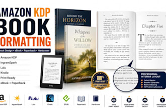 do amazon kdp book formatting, manuscript document formatting for paperback