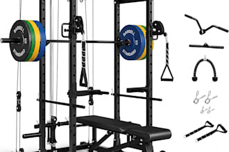 do custom gym equipment frame cad squat rack power cage, step solidworks