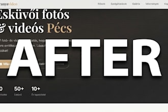 redesign and modernize your outdated website into a stunning, responsive webpage