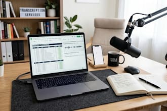 do professional data entry and transcriptions services