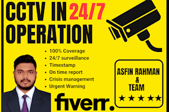 provide remote cctv monitoring and video surveillance
