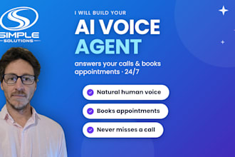be your ai appointment setter that answers calls and books clients