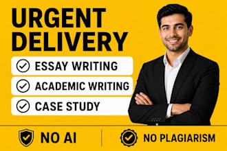 write professional urgent essay writing and academic papers assignment any topic