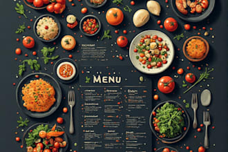 menu design digital menu creates restaurant menu design
