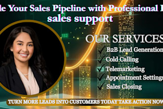 b2b lead generation appointment setting cold calling sdr services telemarketing