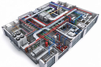 design electrical, hvac, mep drawing and permit plans