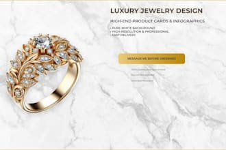 design luxury jewelry product