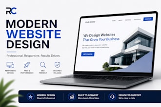 design a premium squarespace website wordpress web design for your business
