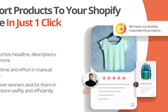 do shopify product listing and data entry and translations