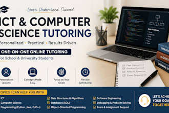 provide personalized ict and computer science tutoring